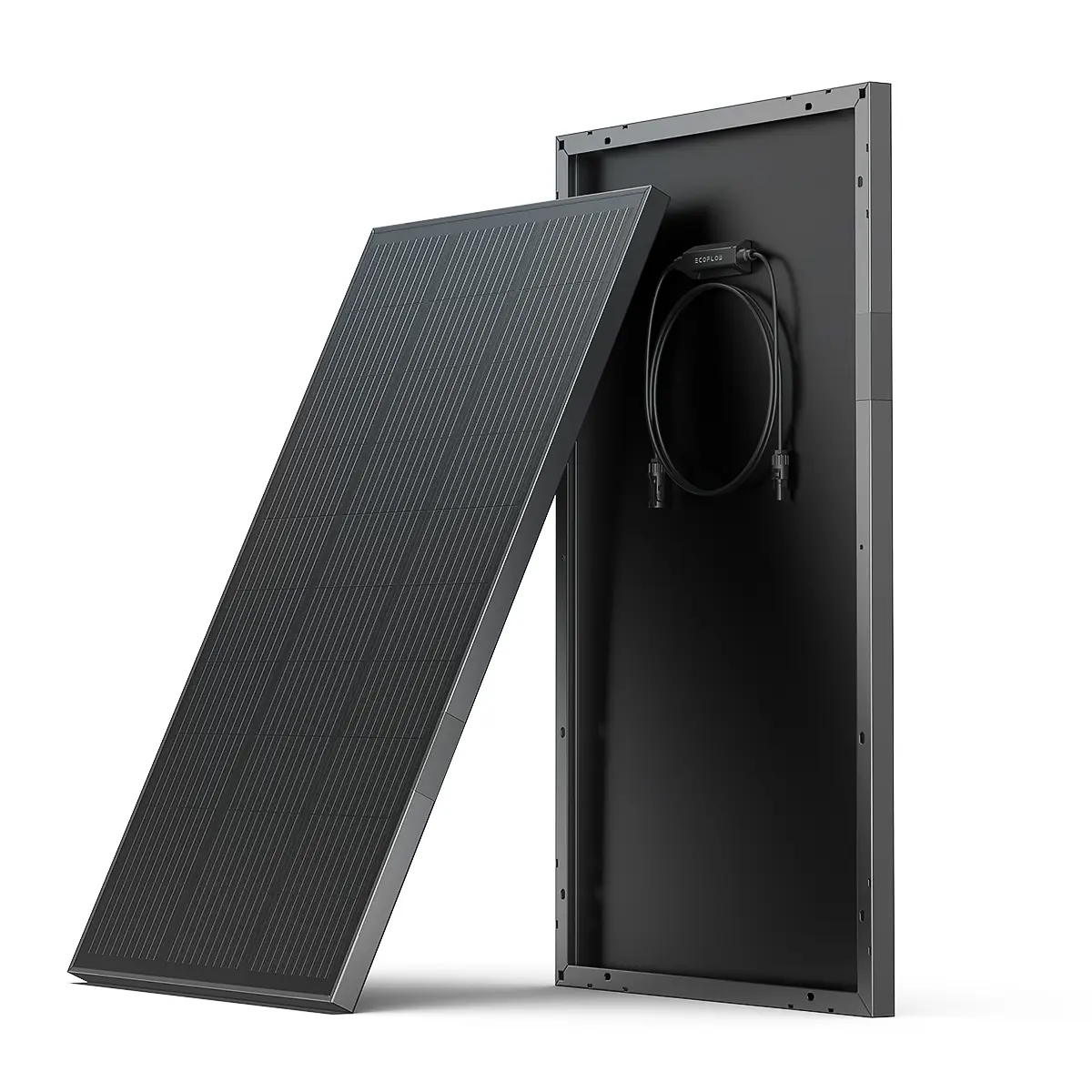EcoFlow starres Solarpanel 100 W im 2er-Set – leistungsstarke PV-Module für Balkonkraftwerke