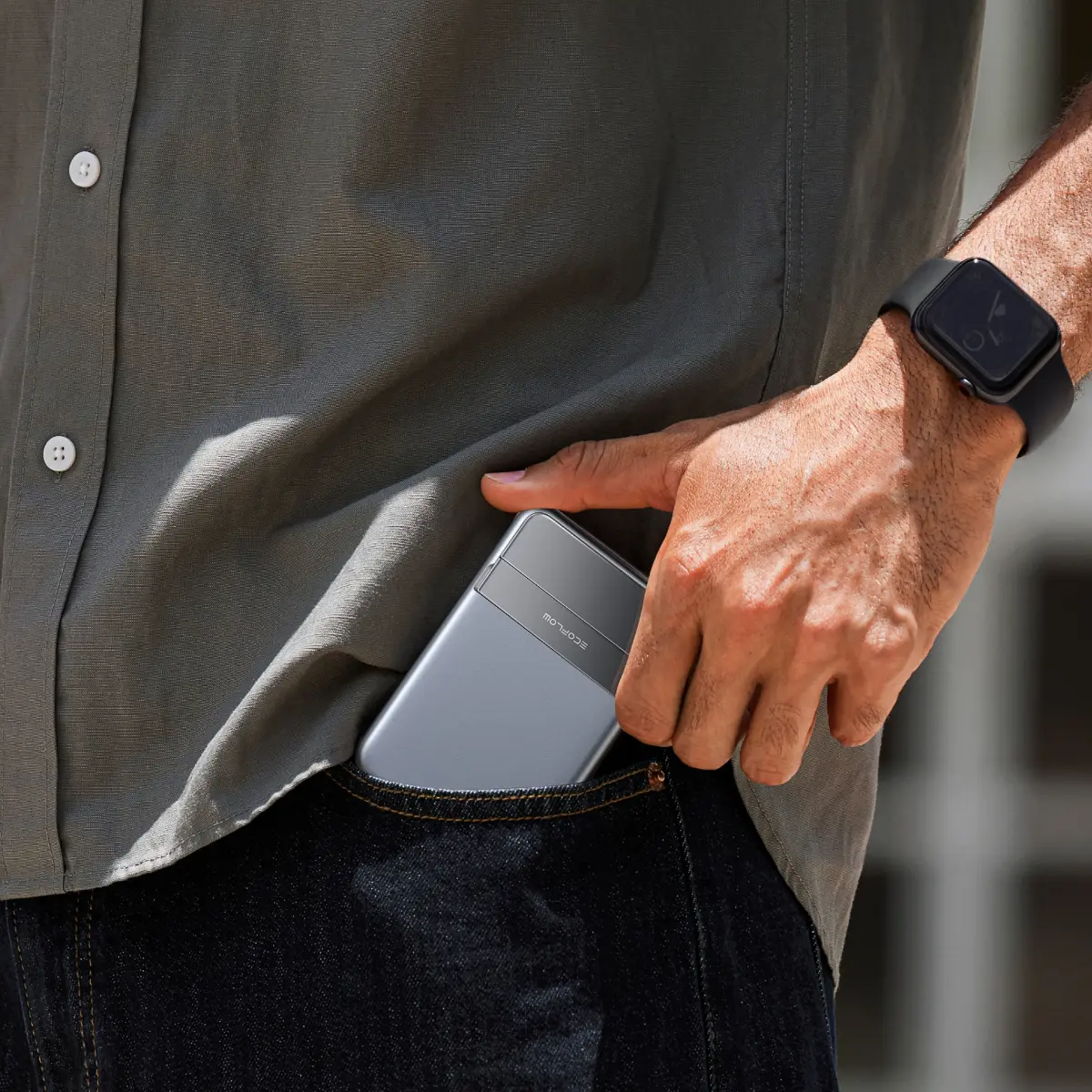 Powerbank Rapid 5000 silber