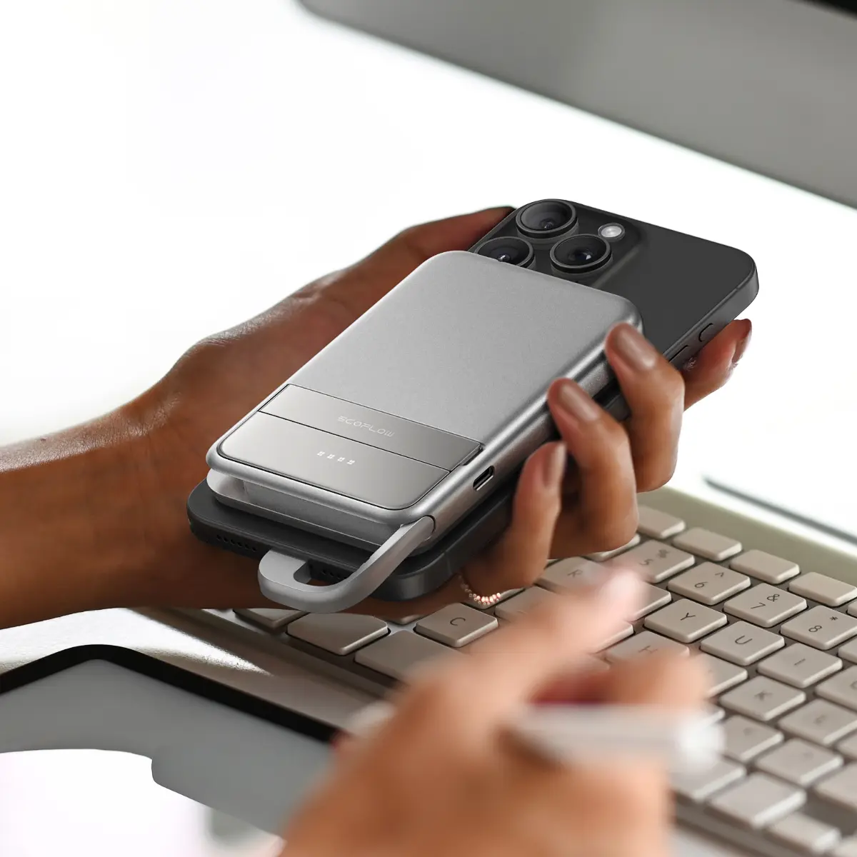 Powerbank Rapid 5000 silber