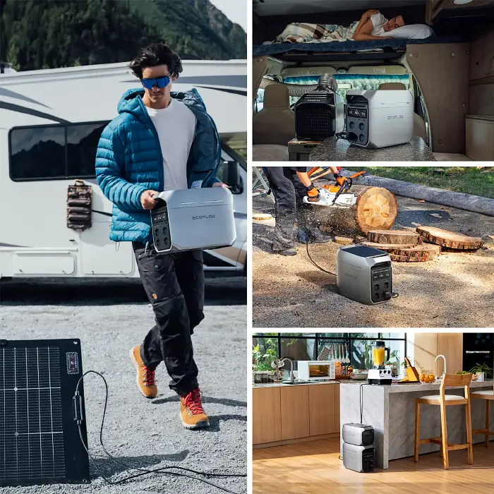 EcoFlow Powerstation in Alltagsszenarien – mobil einsetzbar für Camping, Outdoor und Haushalt