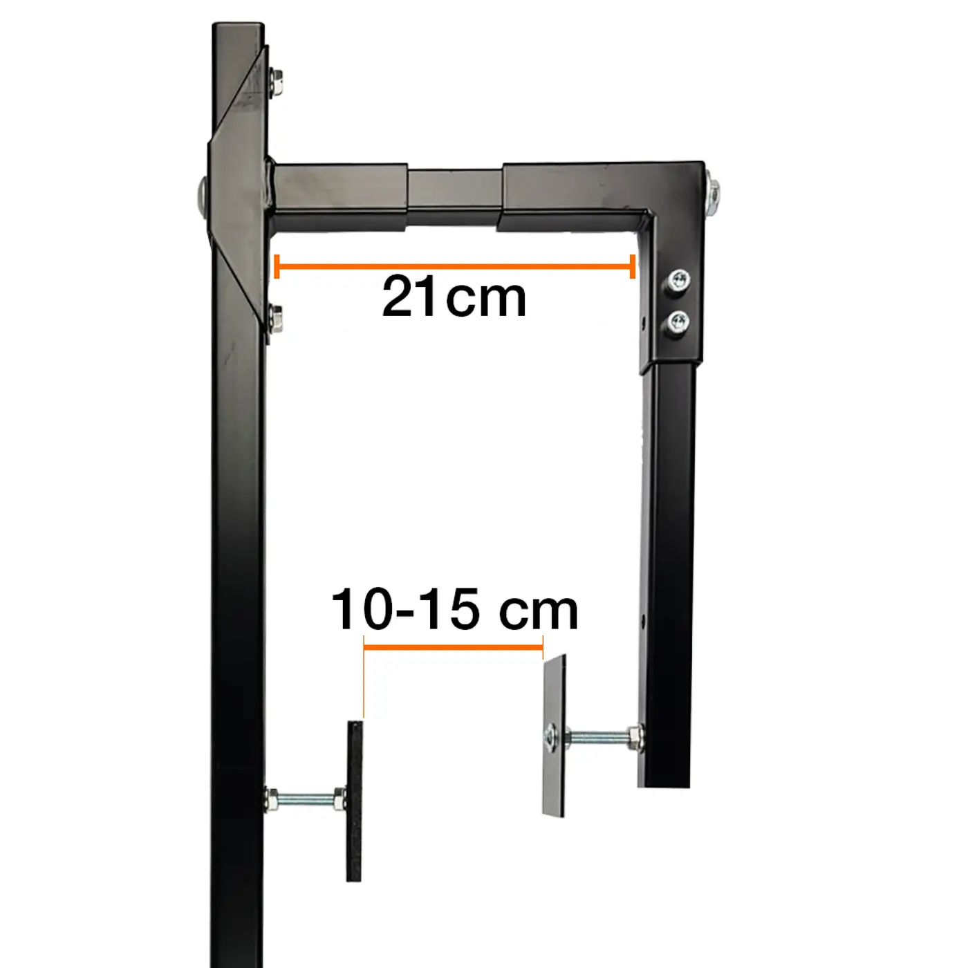 Solar-Halterung für Betonbrüstungen 10-15 cm
