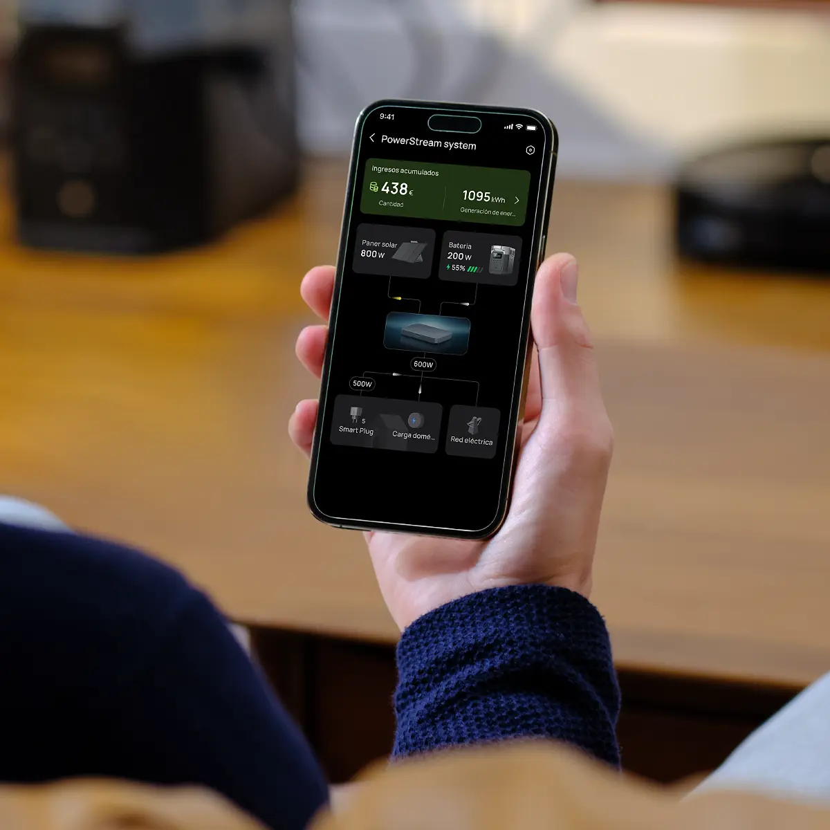 Balkonkraftwerk bequem per App überwachen – modernes Energiemanagement per Smartphone