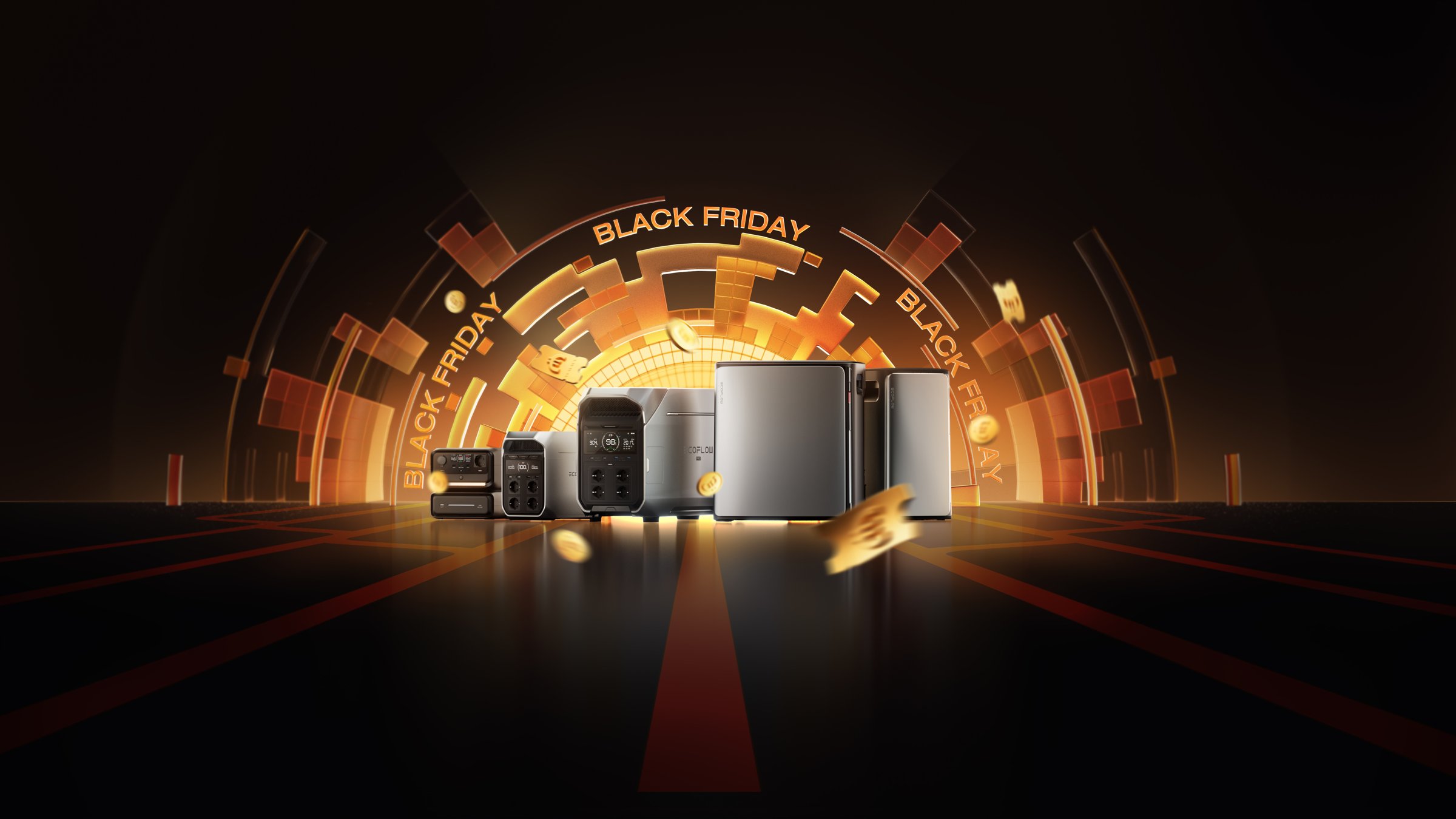 Black Friday EcoFlow Angebote: Powerstations und STREAM Speicher
