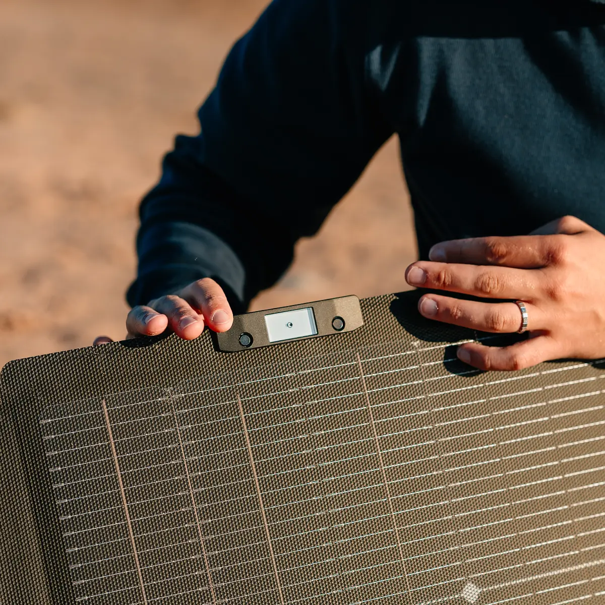 Mobiles bifaziales Solarpanel NextGen 220 W